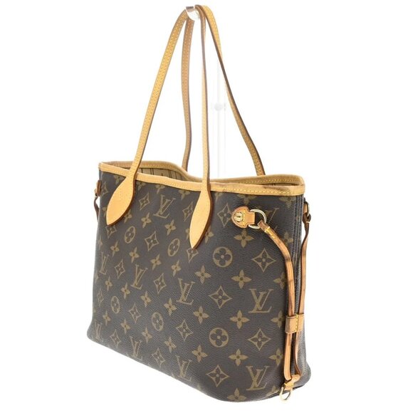 LOUIS VUITTON Neverfull PM Shoulder Tote Bag Monogram Leather BN - Picture 2 of 16